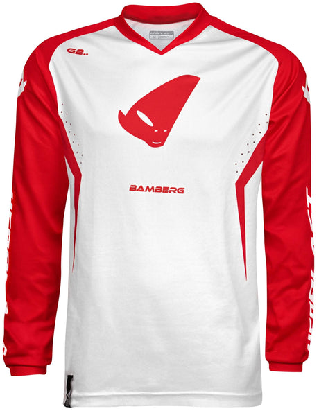 UFO Plast Trikot MX Bamberg MX Trikot UFO Bamberg rot weiß Gr. l