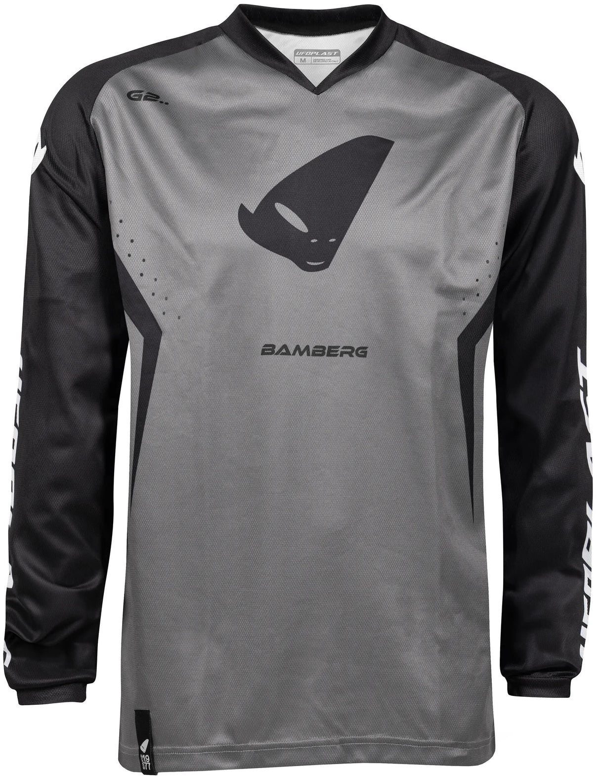 UFO Plast Trikot MX Bamberg, Herren MX Trikot UFO Bamberg schwarz grau Gr. m