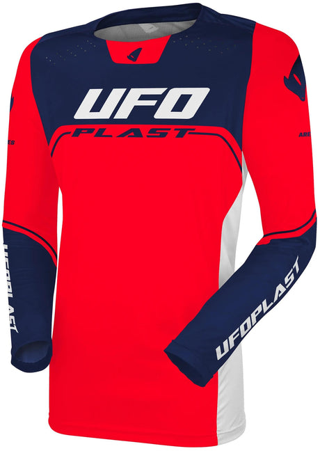 Ufo Plast Trikot MX Ares MX Trikot UFO Ares Rot Blau Gr. l