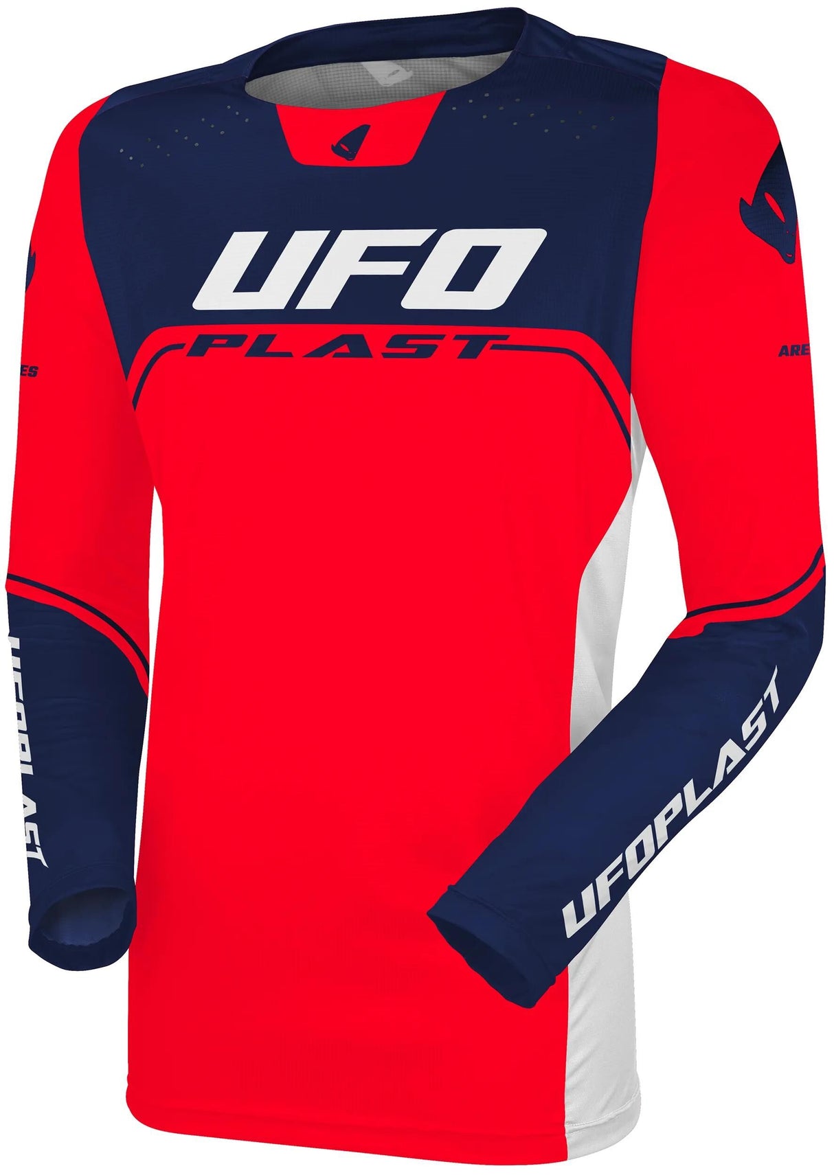 Ufo Plast Trikot MX Ares MX Trikot UFO Ares Rot Blau Gr. xxl