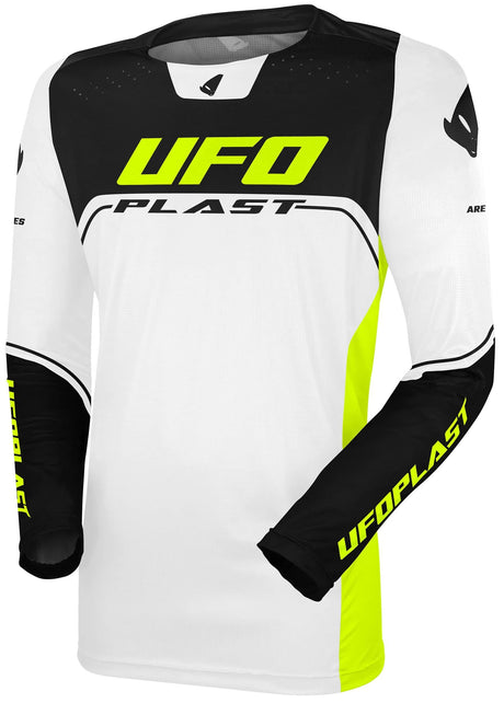 Ufo Plast Trikot MX Ares MX Trikot UFO Ares Weiß Schwarz Gr. l