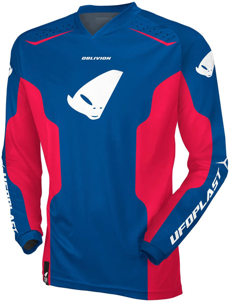 UFO Plast Trikot MX Oblivion MX Trikot UFO Oblivion blau rot Gr. m