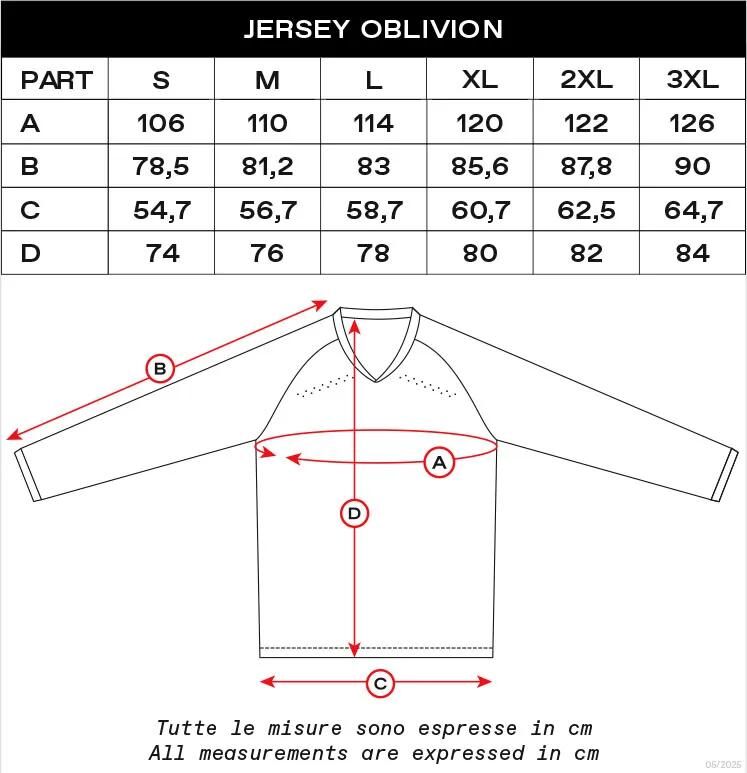 Ufo Plast Trikot MX Oblivion MX Trikot UFO Oblivion schwarz gelb Gr. m