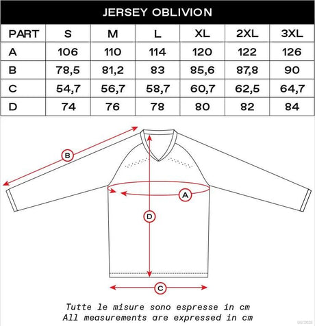 UFO Plast Trikot MX Oblivion MX Trikot UFO Oblivion schwarz weiß Gr. m