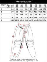 Ufo Pinkelhose MX Oblivion MX Hose UFO Oblivion blau rot Gr. 46