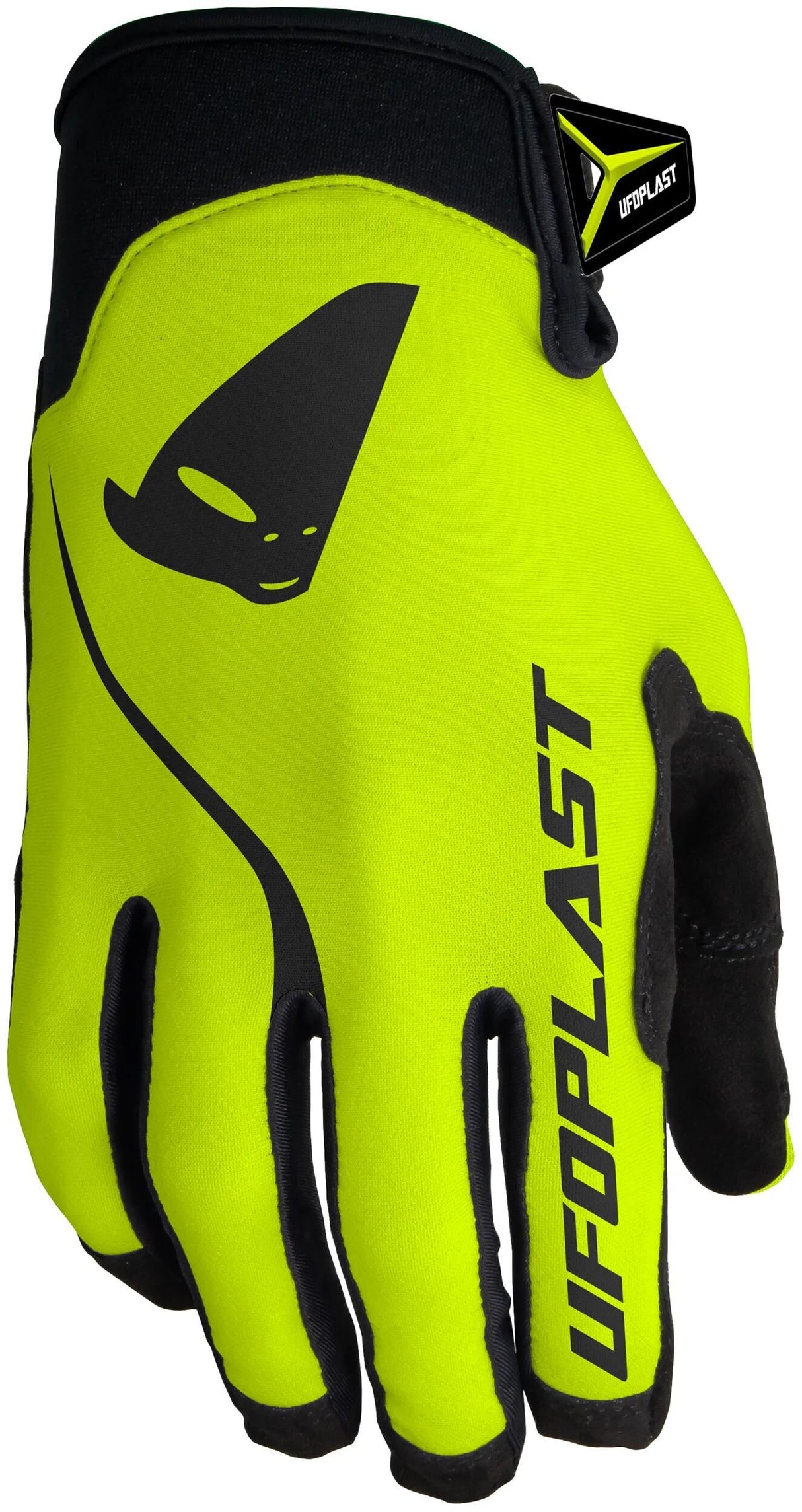 UFO-Pipi-Kinderhandschuhe UFO-Skyline gelb gr. l