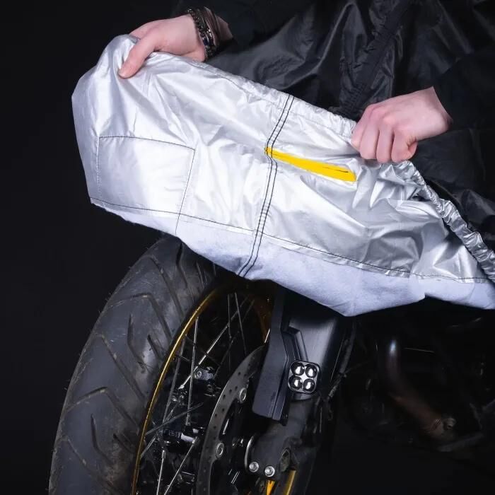 Oxford Faltgarage Stormex Topcase. Stormex Fahrradabdeckung Topbox Größe XL