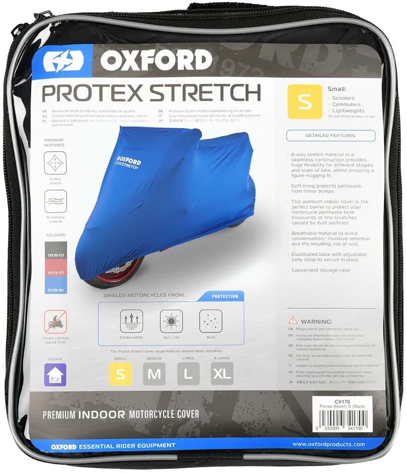 Oxford Indoor Faltgarage Protex Protex Fahrradabdeckungen Stretch Indoor M Blau
