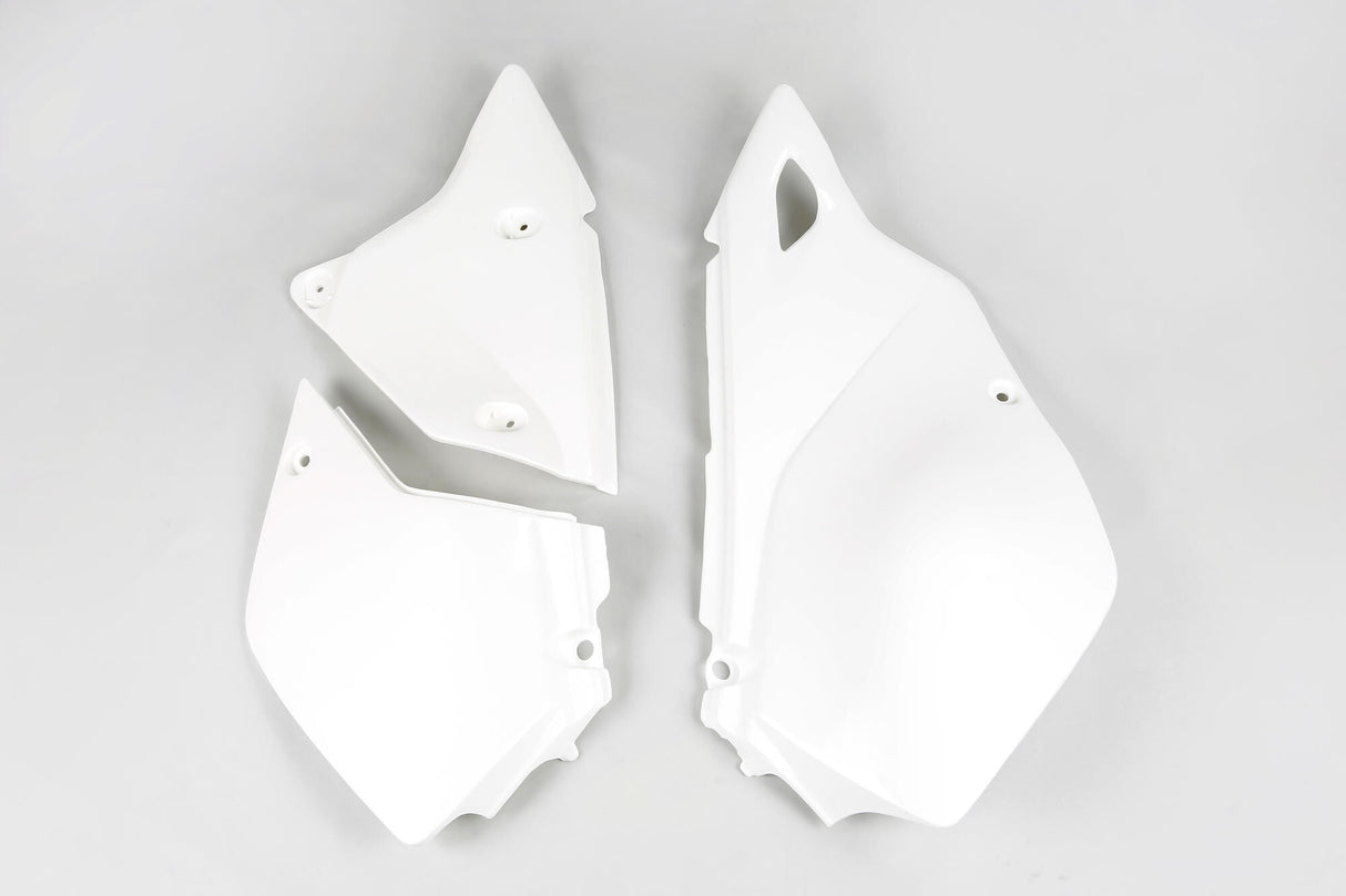 UFO Plast Seitendeckel Seitendeckel UFO Kawasaki weiß