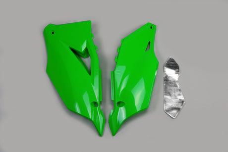 UFO Kunststoff Seitenverkleidung Seitenverkleidungen UFO Kawasaki Grün