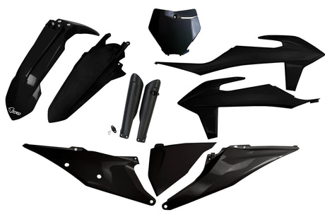 UFO Plast Karosserieverkleidungssatz UFO KTM Schwarz