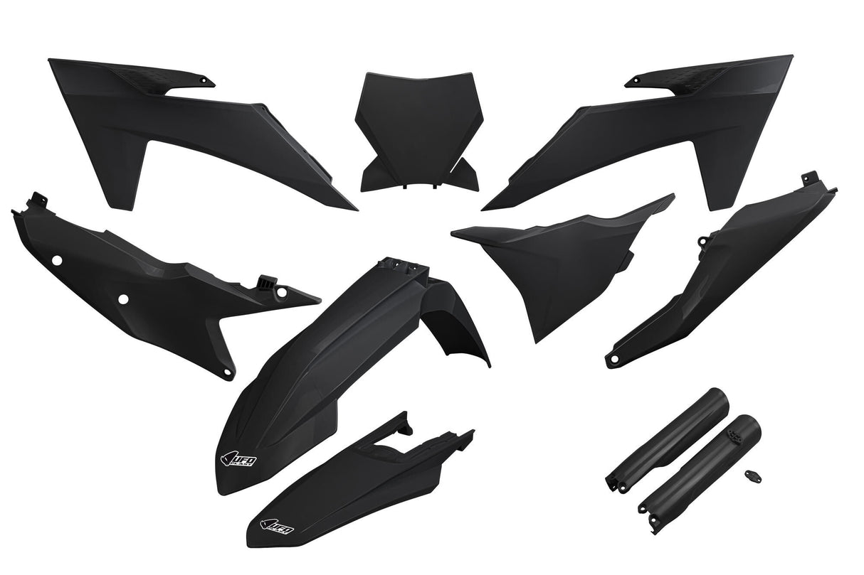 UFO Plast Karosserieverkleidungssatz UFO KTM Schwarz