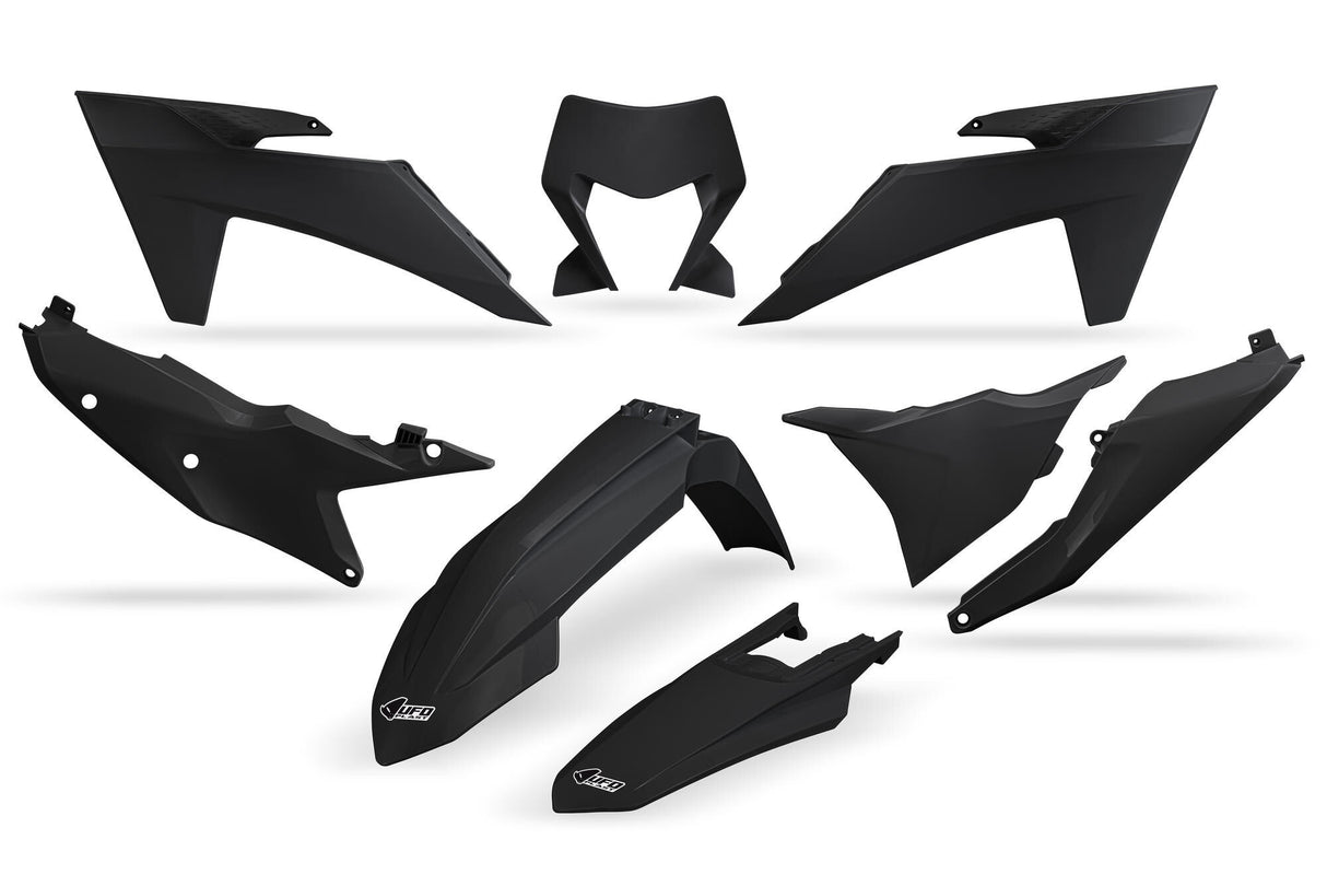 UFO Plast Karosserieverkleidungssatz UFO KTM schwarz