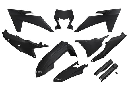 UFO Plast Karosserieverkleidungssatz UFO KTM schwarz