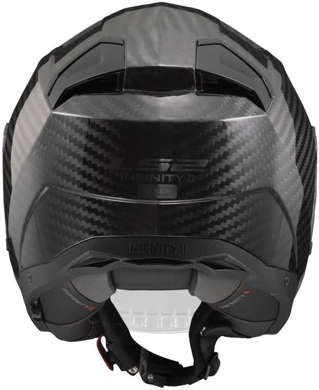 Ls2 Jethelm of603 Infinity II Carbon Solid Helm Infinity II Carbon Black Gr. xl