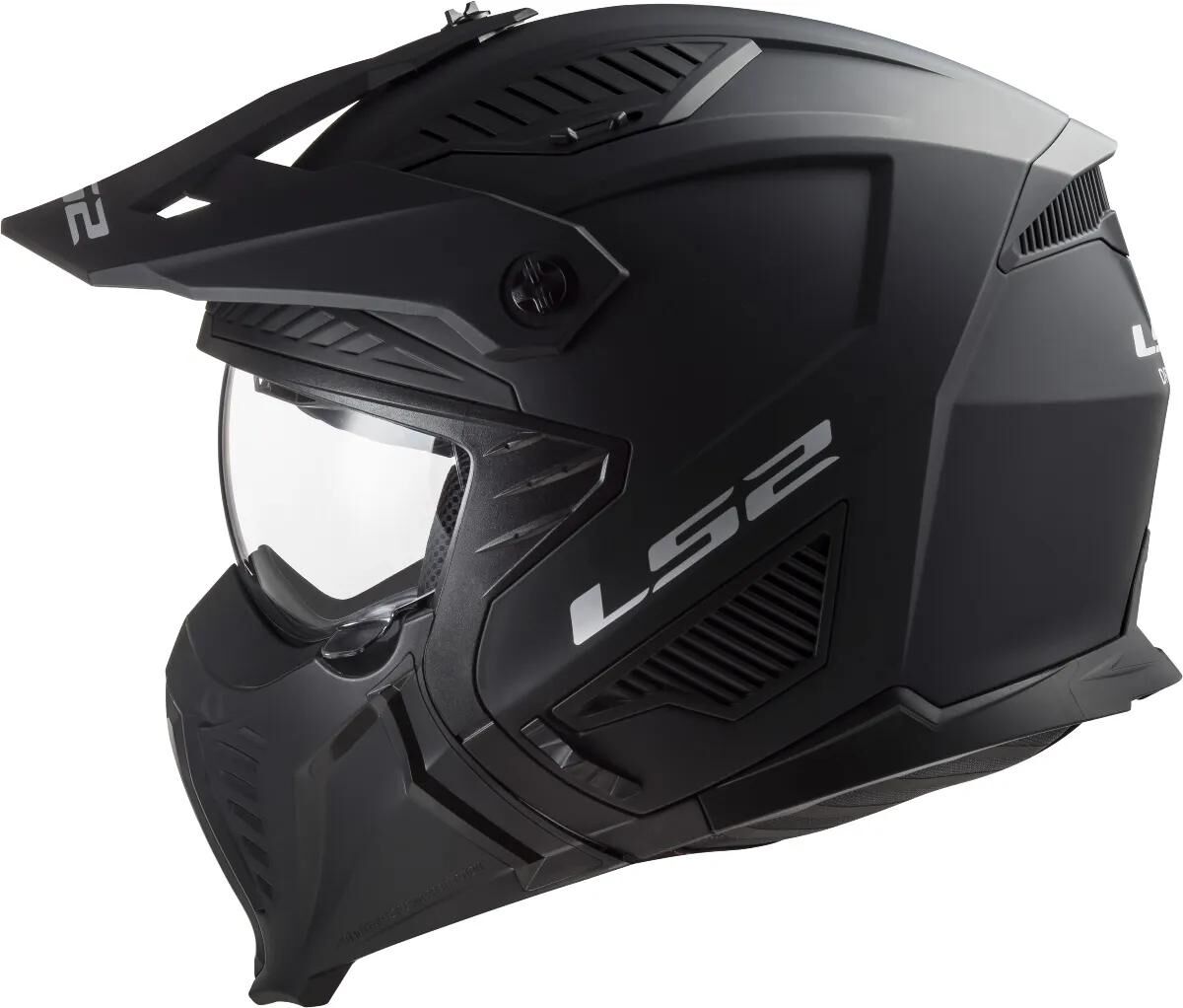 Ls2 modularer Helm of606 Drifter Solid Helm of606 Drifter Solid s mattschwarz