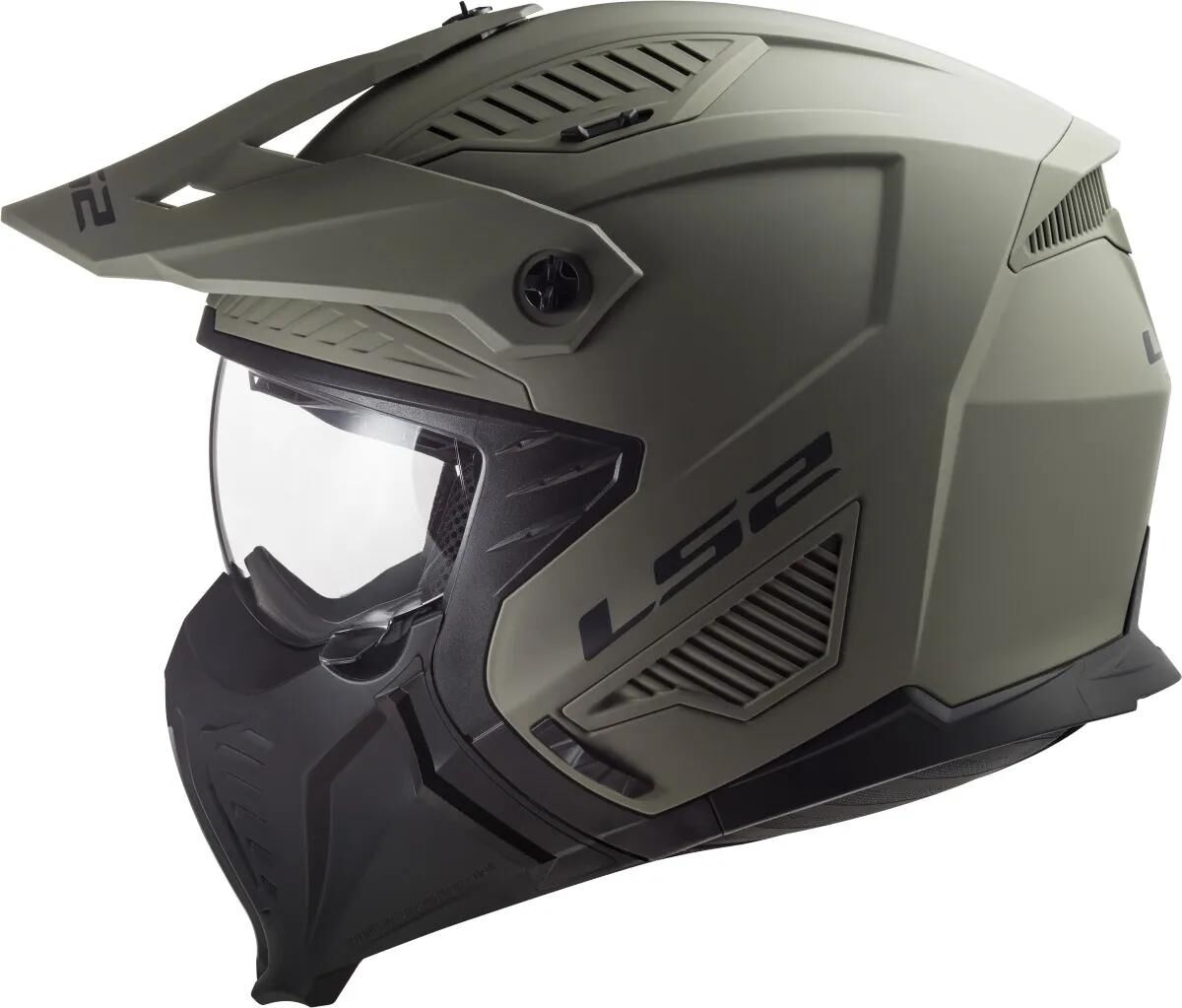 Ls2 modularer Helm aus 606 Drifter Solid Helm aus 606 Drifter Solid XS matt sand