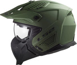 Ls2 modularer Helm of606 Drifter Solid Helm of606 Drifter Solid XL mattgrün