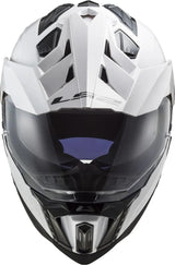 Ls2 Enduro-Helm MX701 Explorer Solid. Helm MX701 Explorer Solid S weiß