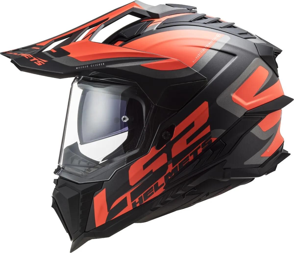 Ls2 Enduro-Helm MX701 Explorer Alter, abnehmbar und waschbar, Rettungswangenpolster, mikrometrischer Verschluss, abnehmbares Helmoberteil, Vorbereitung für Helmkommunikation, Pinlock 70 Maxvision™. Helm MX701 Explorer Alter XL Bl. oder matt
