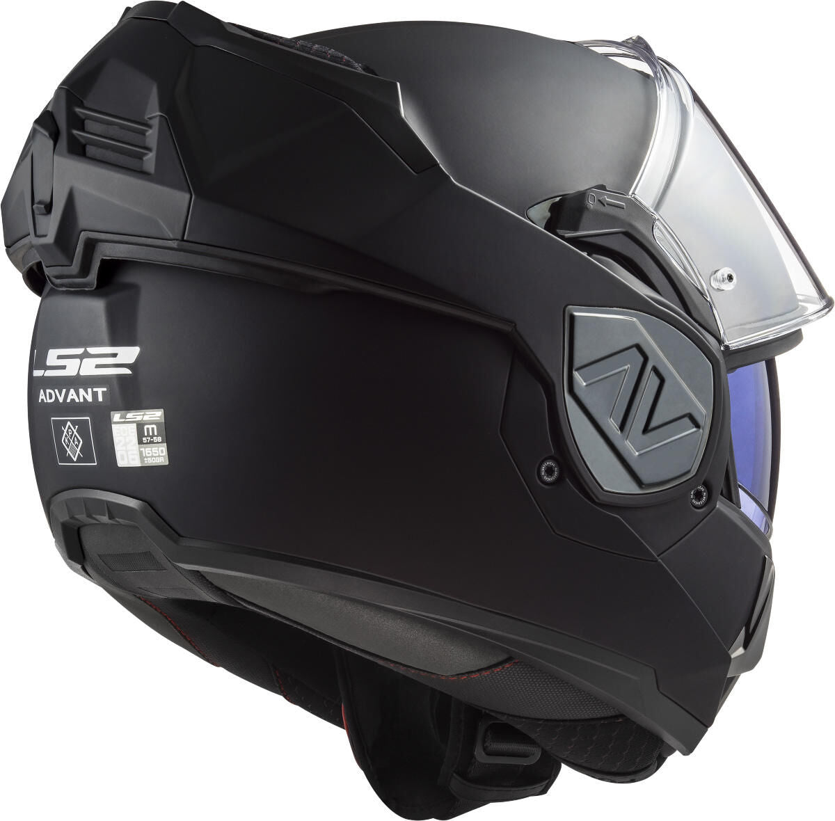 Ls2 Klapphelm FF906 Advant Solider Helm FF906 Adv. einfarbig schwarz
