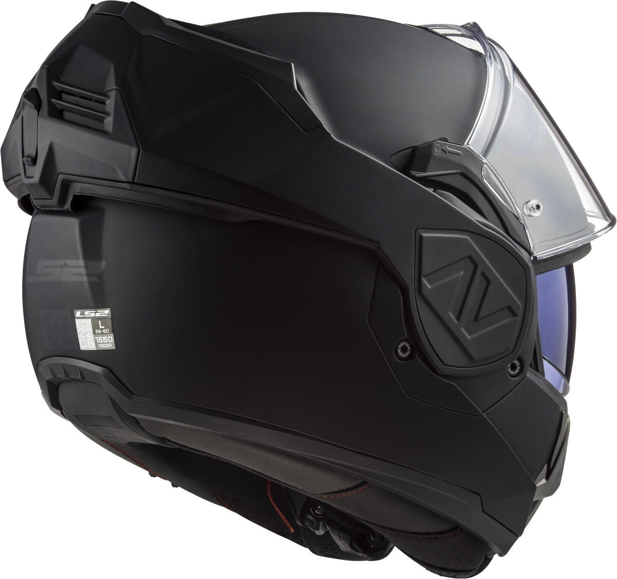 Ls2 Klapphelm FF906 Advant Full Black Helm FF906 Adv.Full Black XS Matt