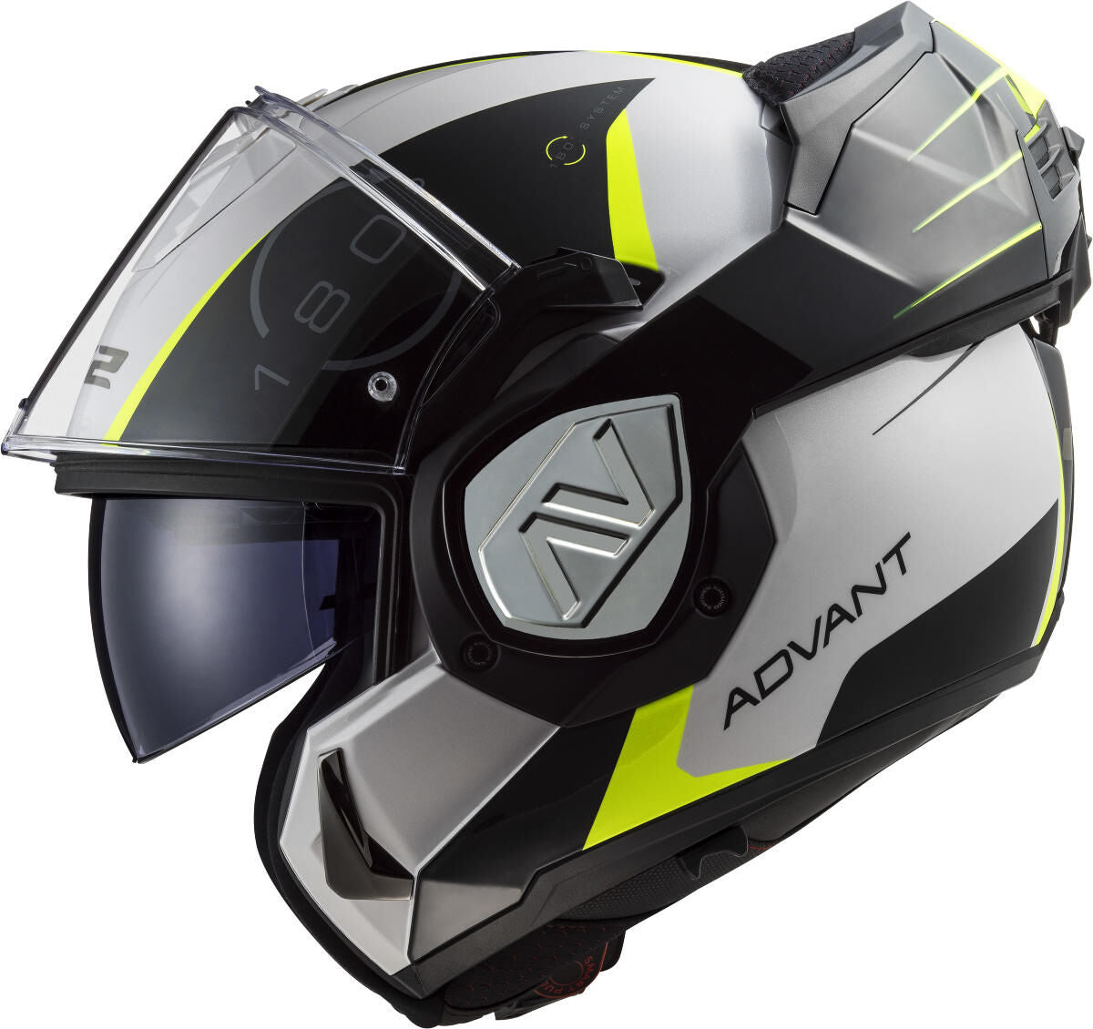 Ls2 Klapphelm FF906 Advant Codex Helm FF906 Adv. Codex xxl weiß sw gelb.