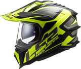 Ls2 Enduro-Helm MX701 Explorer Alter, abnehmbar und waschbar, Rettungswangenpolster, mikrometrischer Verschluss, abnehmbares Helmoberteil, Vorbereitung für Helmkommunikation, Pinlock 70 Maxvision™. Helm MX701 Explorer Alter XL Bl. gelbmatt