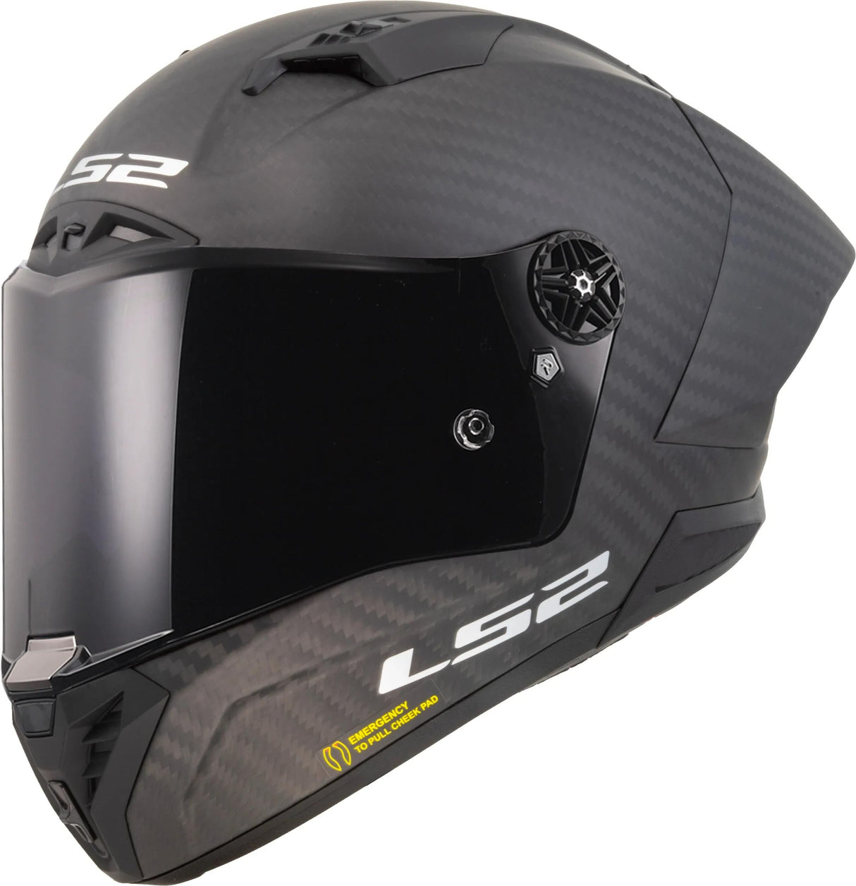 LS2 Integralhelm „FF805 Thunder Carbon GP Aero“ Helm Thunder GP AER Schwarz Matt Gr. l