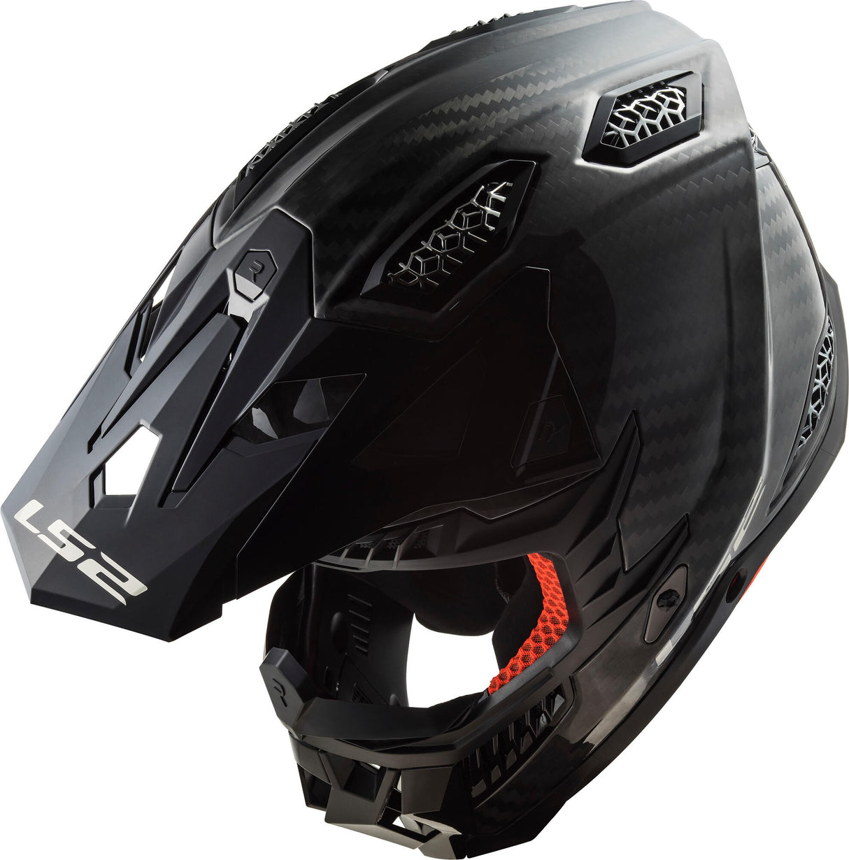 Ls2 Motocross-Helm MX703 X-Force Solid Helm MX703 X-Force Solid S Carbon