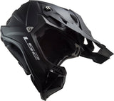 Ls2 Motocross-Helm MX700 Subverter Evo Noir Helm MX700 Subv.Evo Noir M Mattschwarz