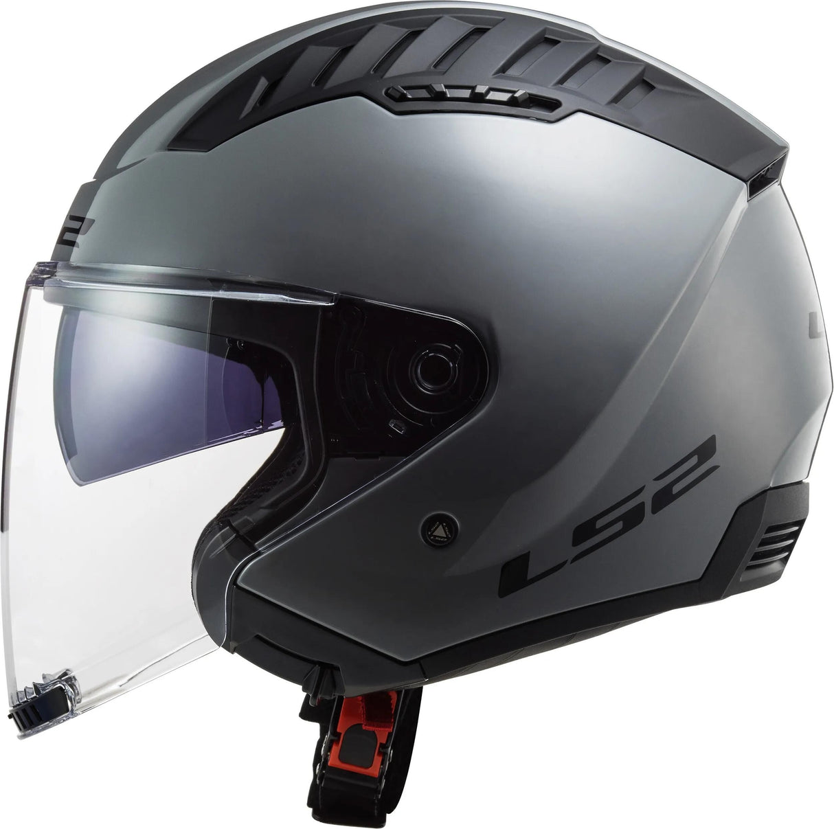 Ls2 of600 Copter II Solid Jet Helm Helm Copter II Soli Nardo Grau Gr. s