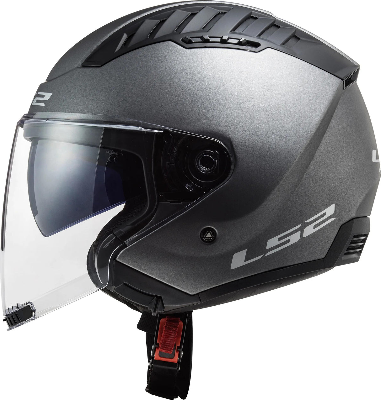 Ls2 of600 Copter II Solid Jethelm Helm Copter II Soli Titan matt Gr. m