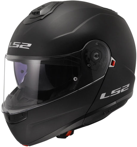 Ls2 Klapphelm FF908 Strobe II Solid Helm FF908 Strob.II Solid M schwarz matt