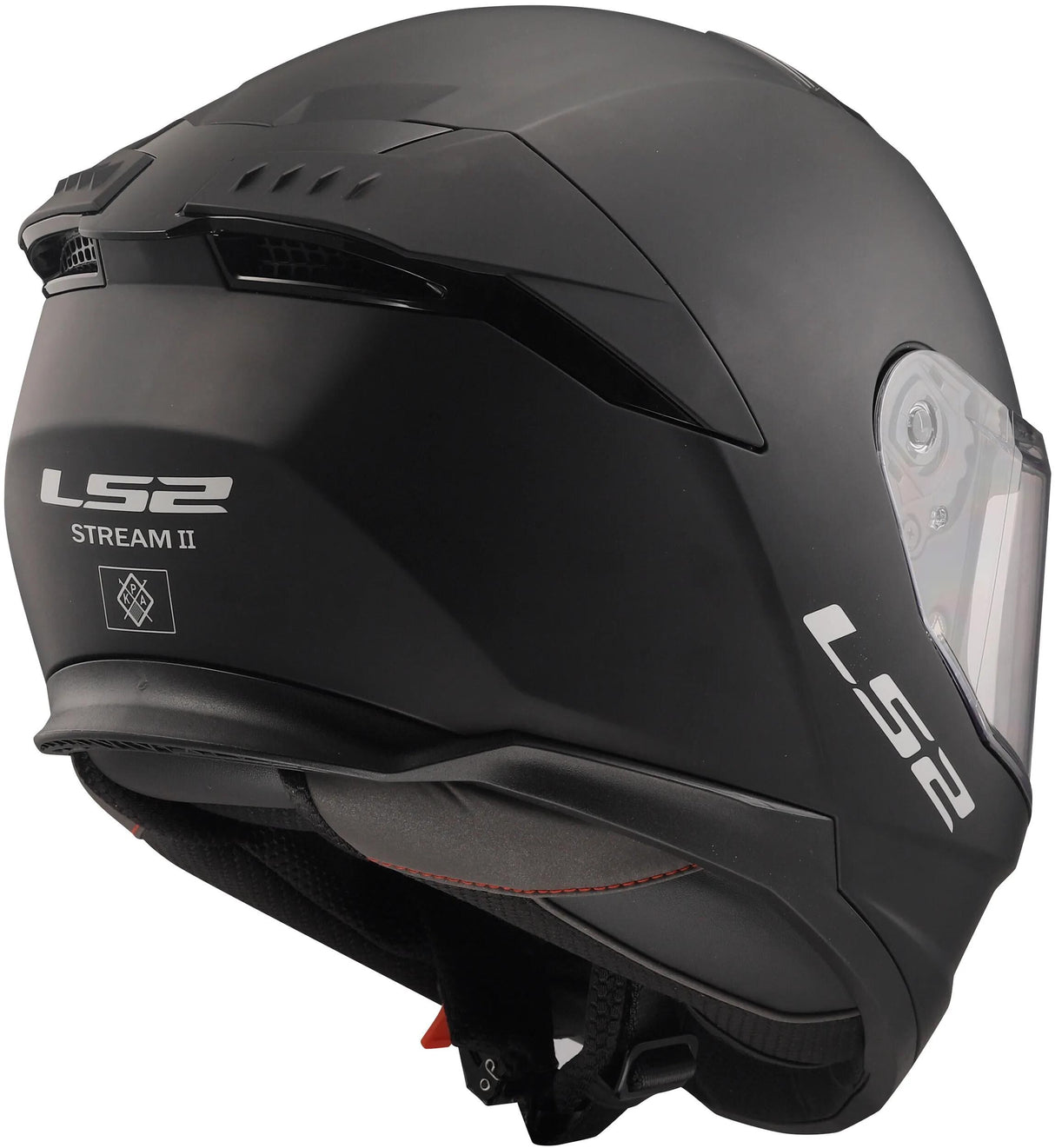 Ls2 Integralhelm FF808 Stream II Solid Helm FF808 Stre.II Solid L Mattschwarz