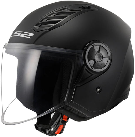 Ls2 Jethelm Of616 Airflow II Solid Helm Airflow II Of6 Solid SW Matt Gr. s