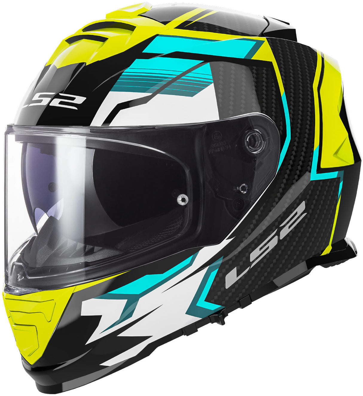 Ls2 Integralhelm FF800 Storm II Tracker Helm FF800 Storm II Tracker L schwarz gelb