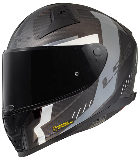 Ls2 Integralhelm FF811 Vector II Carbon Grid Helm FF811 Vector I C Grid M. sw gr gr. m