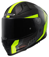 Ls2 Integralhelm FF811 Vector II Carbon Grid. Helm FF811 Vector II Carb.Grid M Bl. yel.