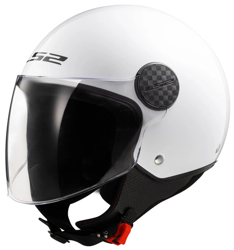 Ls2 Jethelm of558 Sphere II Solid Helm of558 Sphere I Solid Gloss White Gr. l
