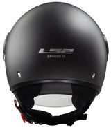 Ls2 Jethelm von 558 Sphere II Solider Helm von 558 Sph. ii solid l mattschwarz