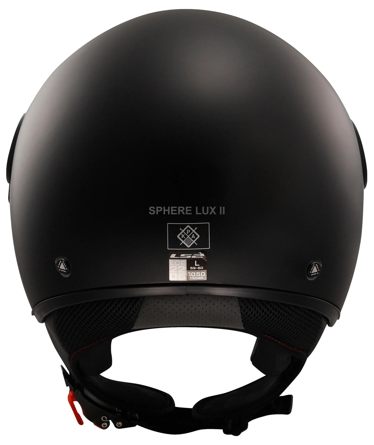 Ls2 Jethelm von 558 Sphere Lux II Solider Helm von 558 Sph. Lux II Solid L Mattschwarz