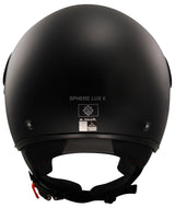 Ls2 Jethelm von 558 Sphere Lux II Solider Helm von 558 Sph. Lux II Solid XXL Mattschwarz