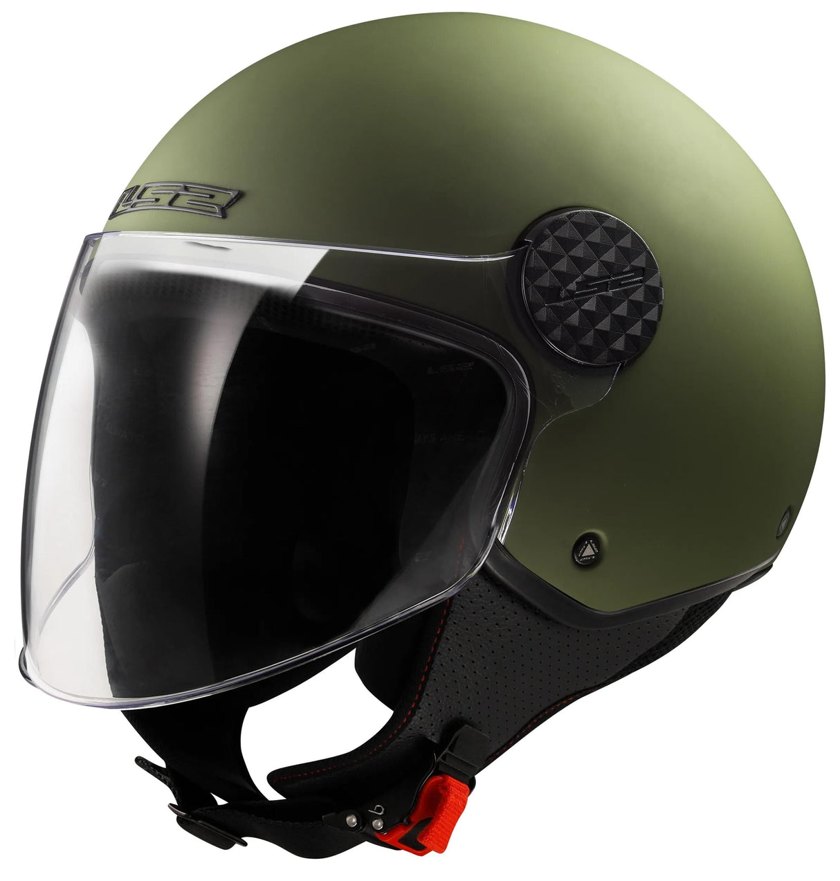 Ls2 Jethelm von 558 Sphere Lux II Solider Helm von 558 Sph. Lux II Solid M Mattgrün