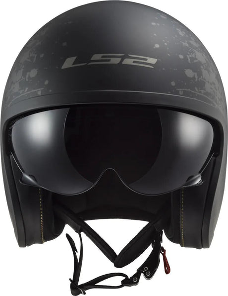 Ls2 Jethelm von 599 Spitfire II Flag Helm von 599 Spitfire II Flag m. sw gr. m