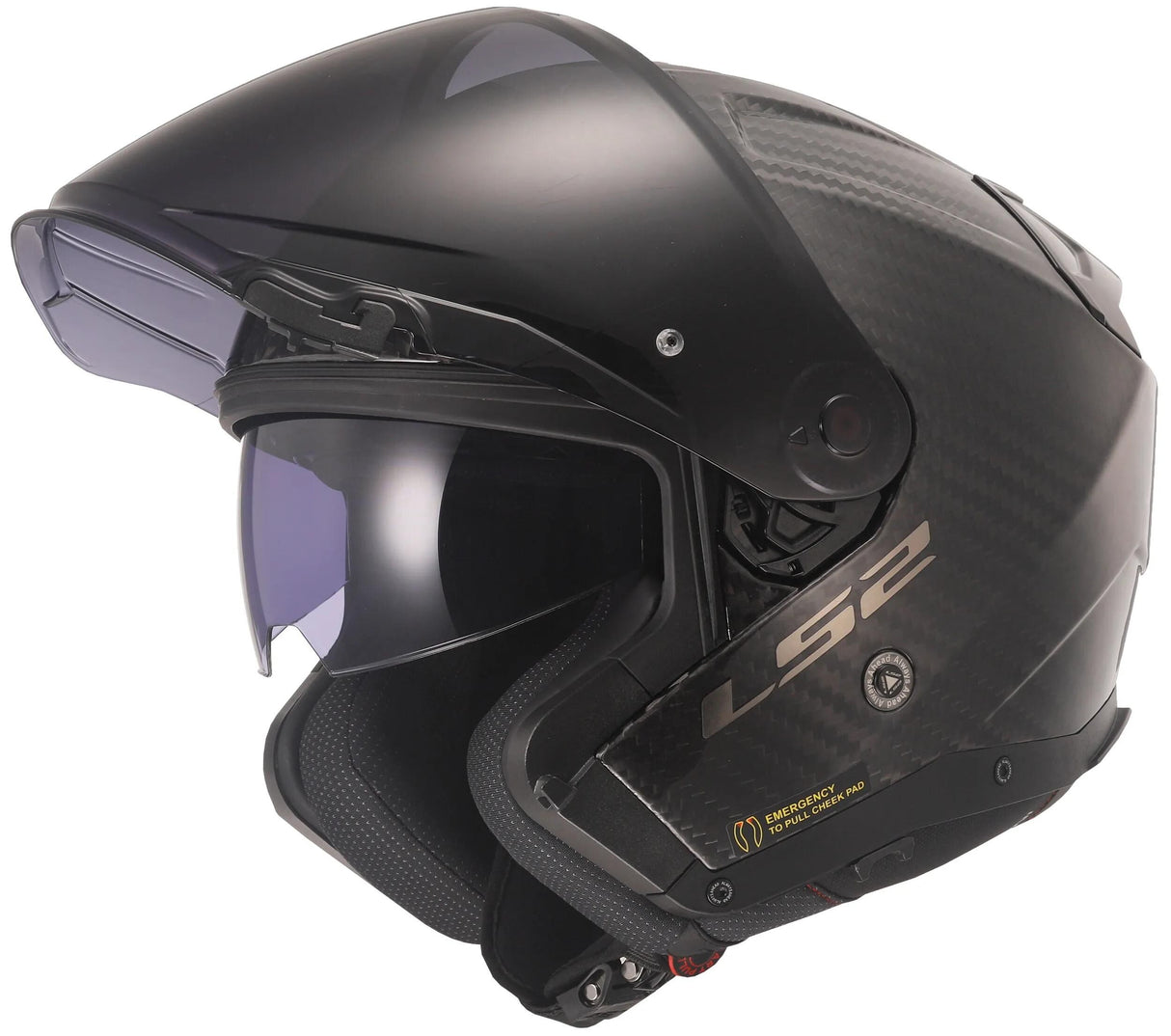 Ls2 Jethelm of603 Infinity II Carbon Solid Helm of603 Infinity II Matt Carbon Gr. s