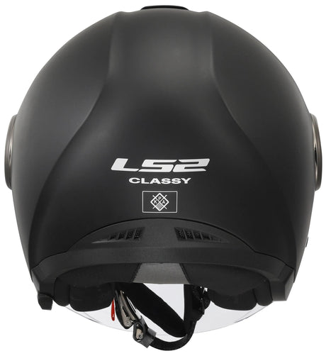 Ls2 of620 edler solider Jethelm Helm of620 edler solider XL mattschwarz