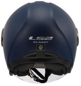LS2 of620 edler Solid Jethelm Helm of620 edler Solid M Mattblau