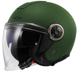 Ls2 of620 edler Solid Jethelm Helm of620 edler Solid M Mattgrün