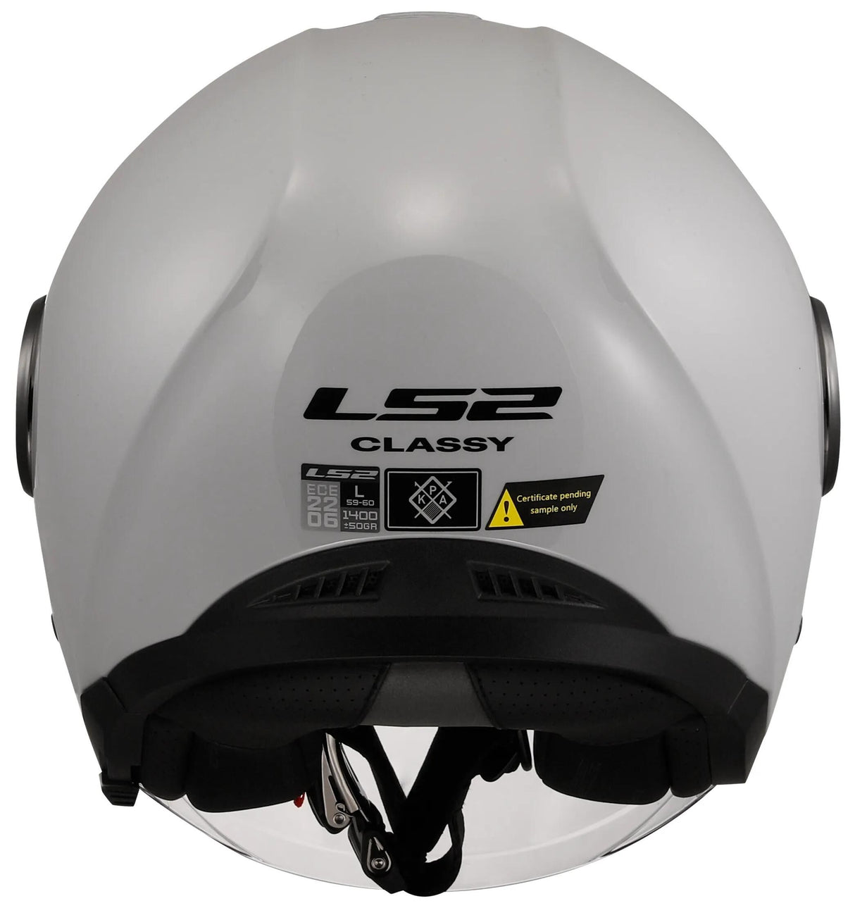 Ls2 of620 edler solider Jethelm Helm of620 edler solider XS-Grau